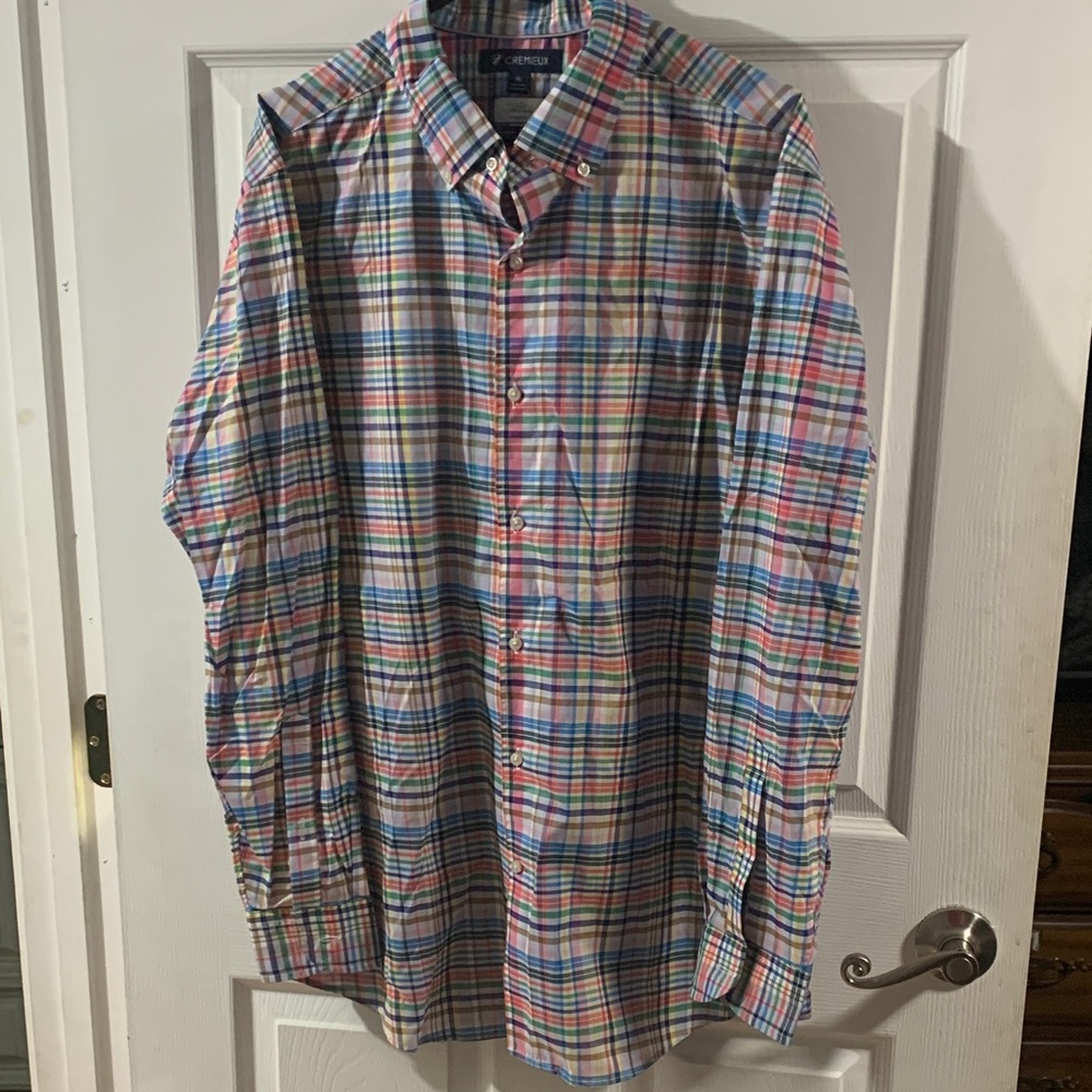 Daniel Cremieux Colorful Plaid Button Down Shirt